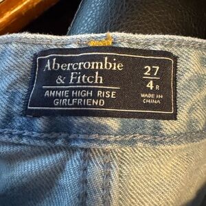 Abercrombie & Fitch Light Blue High Rise Jeans
